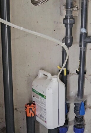 bidon fomax pour pompe doseuse