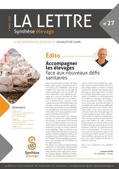 couverture lettre volaille n°27