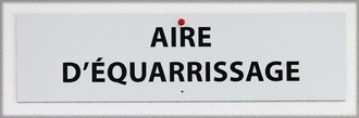 Panneau Aire d'équarrissage