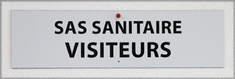 Panneau SAS sanitaire